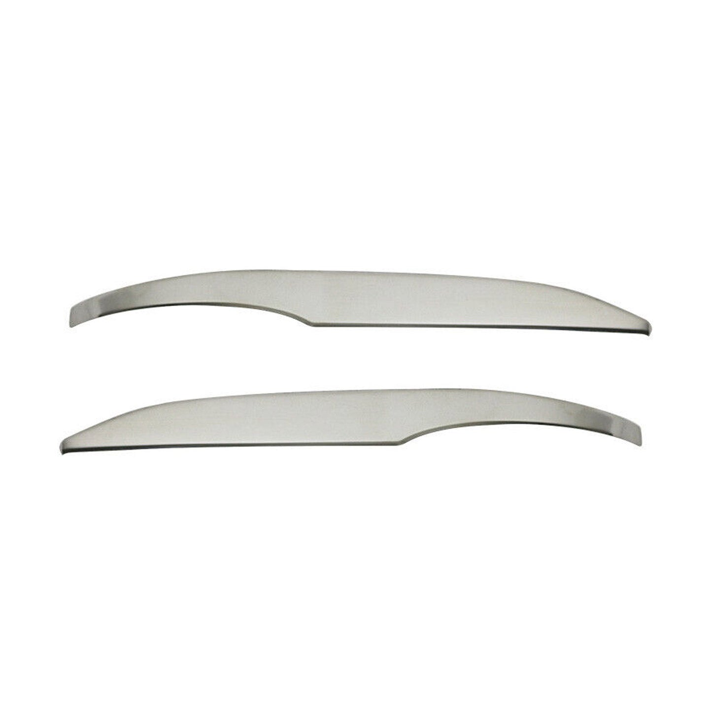 Spiegelkappen Leiste für Toyota Hilux 2015-2025 Edelstahl Silber 2tlg