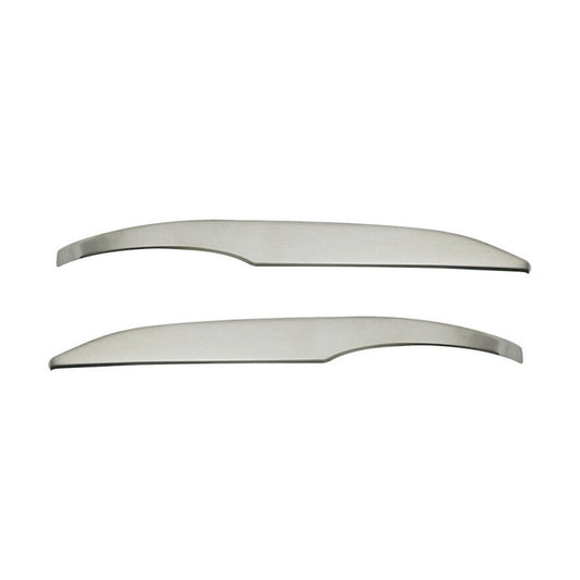 Spiegelkappen Leiste für Toyota Hilux 2015-2025 Edelstahl Silber 2tlg