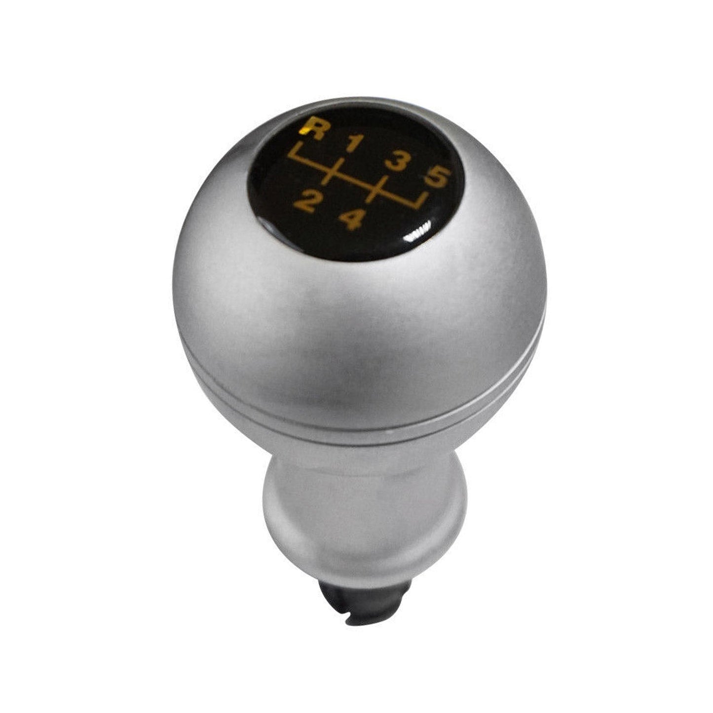 Schaltknauf Schaltknopf für VW Touran 2015-2025 5-Gang Aluminium Silber