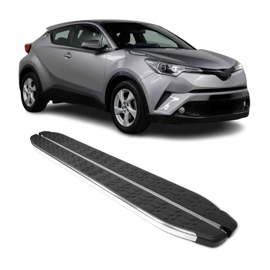 2016-2023 Toyota C-HR Trittbretter Schweller Alu Seitenschweller
