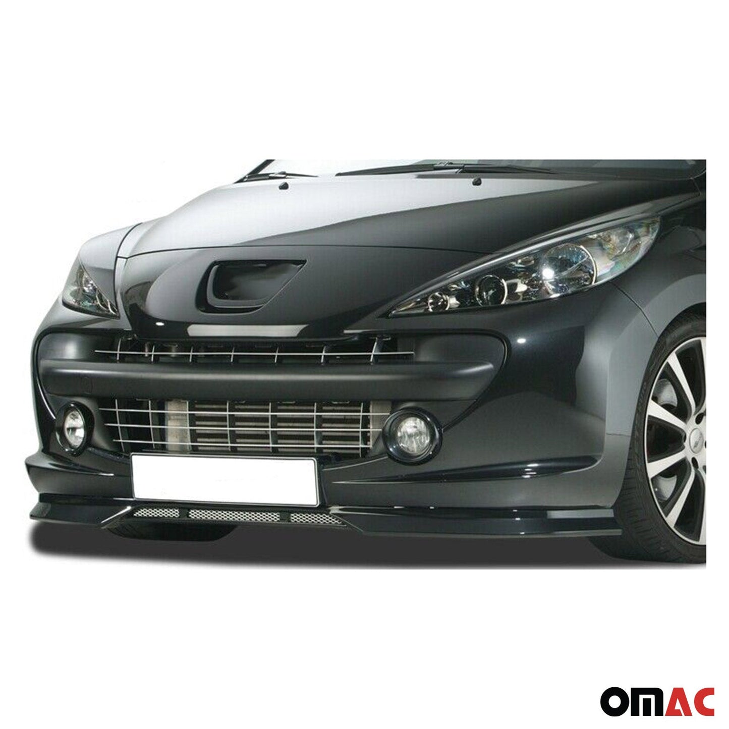 RDX Frontspoiler Spoiler für Peugeot 207 2006-2009 Unlackiert