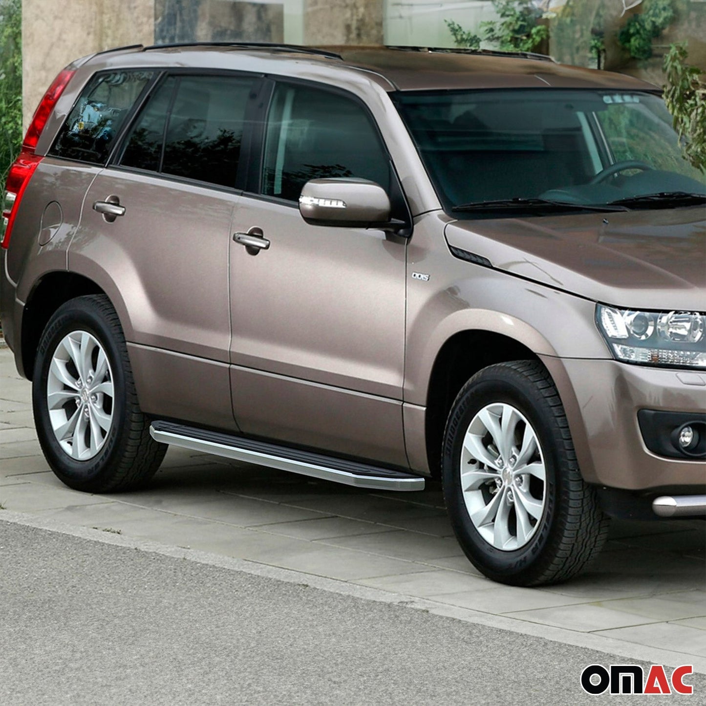 Trittbretter Seitenschweller für Suzuki Grand Vitara 2005-2016 ABE Alu