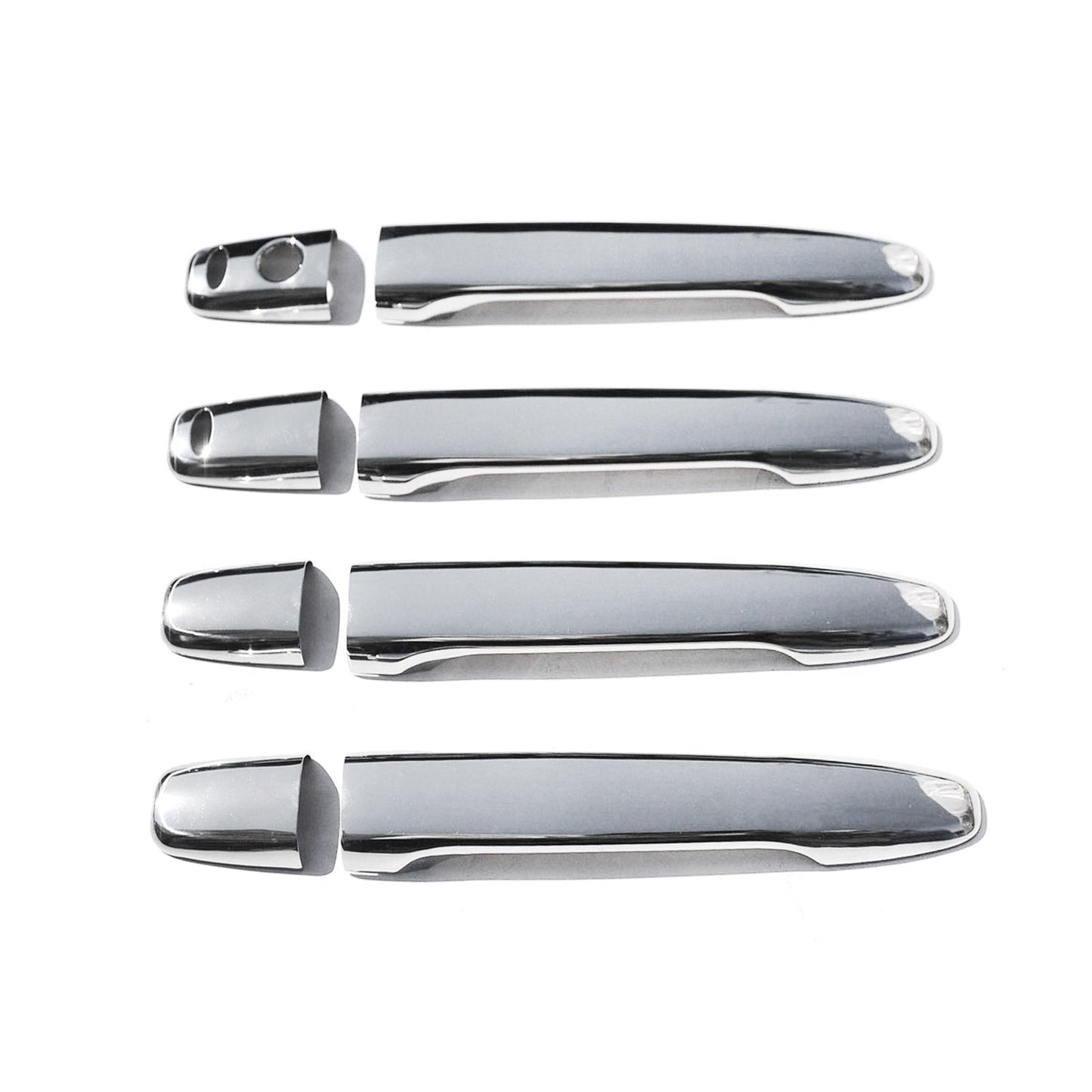 Türgriff Blende Türgriffkappen für Mitsubishi Lancer 2007-2017 4Tür Edelstahl 8x