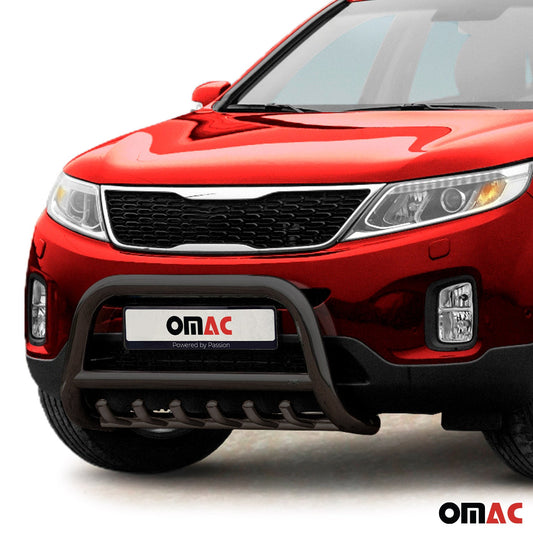 Bară de protecție/buton față pentru Kia Sorento 2012-2015 cu ABE (omologare de tip germană) Negru oțel