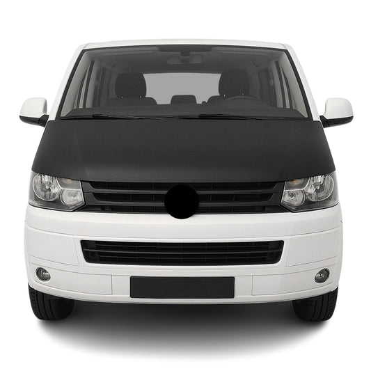 Protecție capotă anti-ciobituri pentru VW Transporter T5 2010-2015, culoare neagră