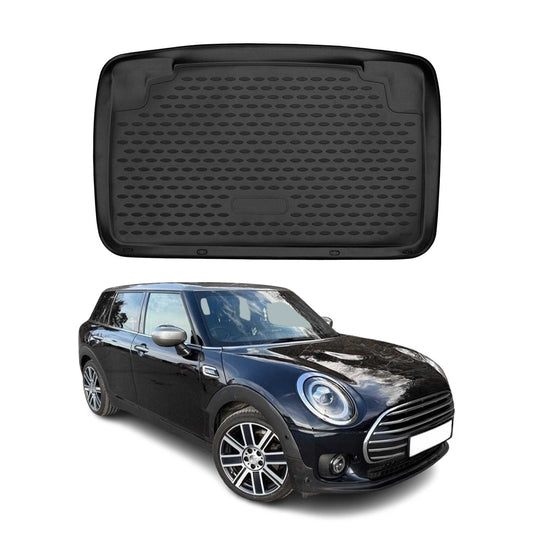 Kofferraummatte Kofferraumwanne für Mini Clubman 2007-2014 Gummi TPE Schwarz