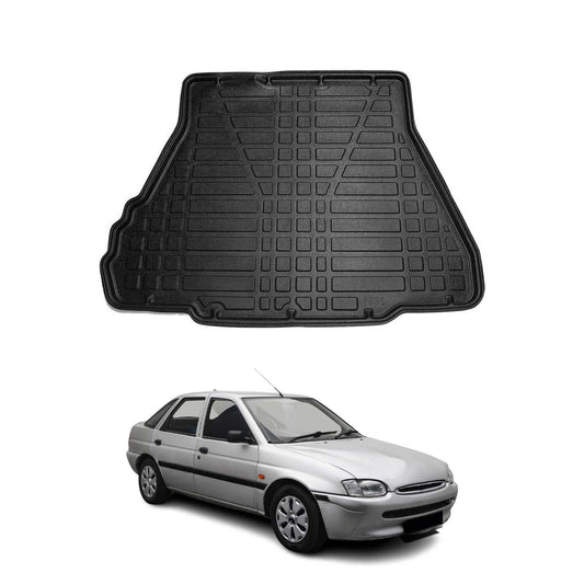 Kofferraumwanne Laderaumwanne für Ford Escort 1993-1997 Gummi TPE Schwarz