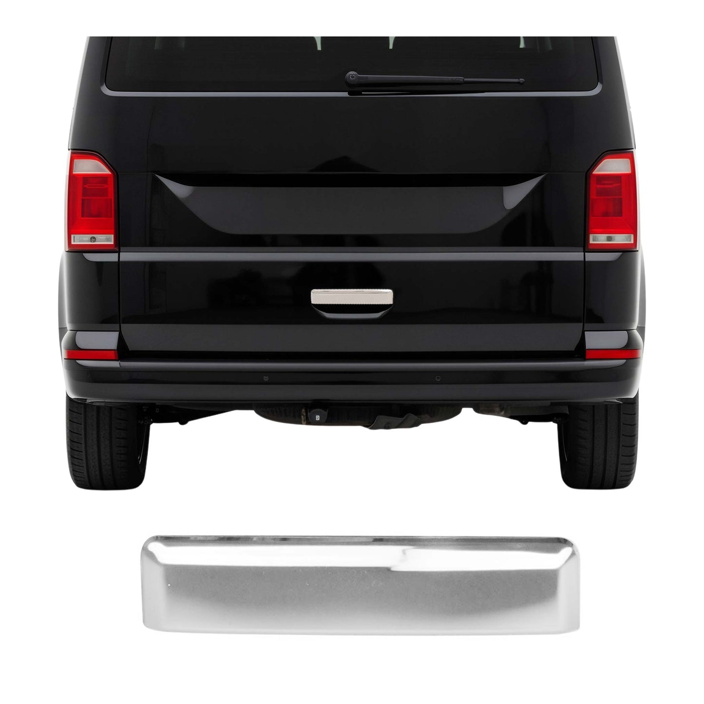 Heckklappe Kofferraumöffner Griff für VW Caddy 2021-2025 Edelstahl Chrom