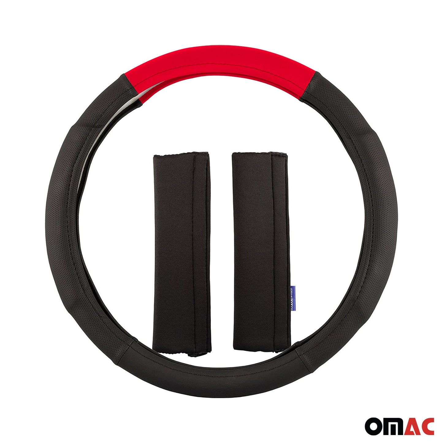 SPARCO Lenkradbezüge Schulterpolster Satz Universal Lenkradschutz Schwarz Rot