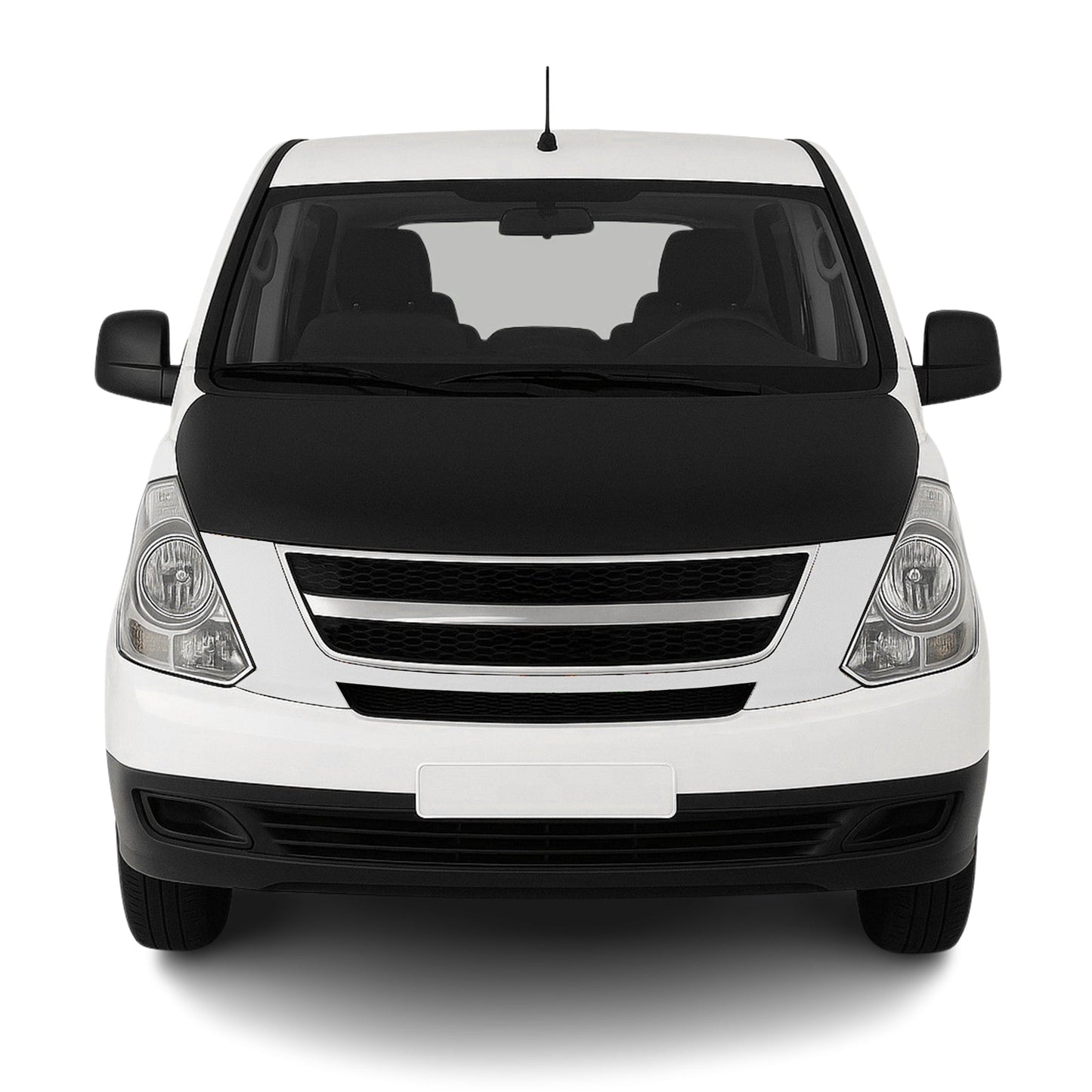 Haubenbra Bonnet Bra Steinschlagschutz für Hyundai Starex 2007-2025 Schwarz 1tlg