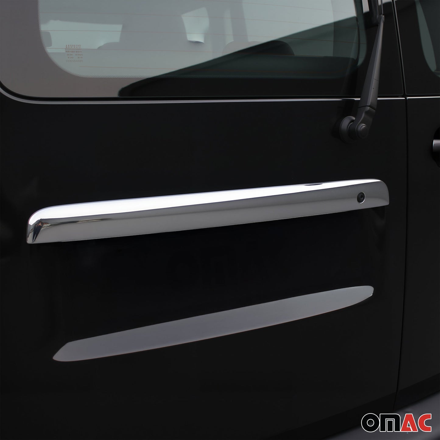 Kofferraumleiste Heckklappe Leiste für VW Caddy 2003-2015 Edelstahl Chrom 1tlg