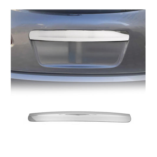 Bandă decorativă portbagaj, bandă decorativă spate pentru Nissan Qashqai +2 2008-2014, oțel inoxidabil cromat