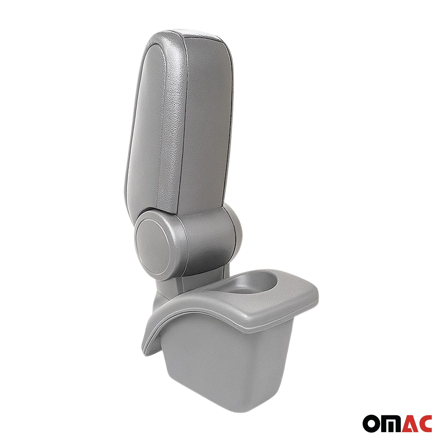 Mittelarmlehne Armlehne Mittelkonsole für Renault Megane 2002-2009 PU-Leder Grau