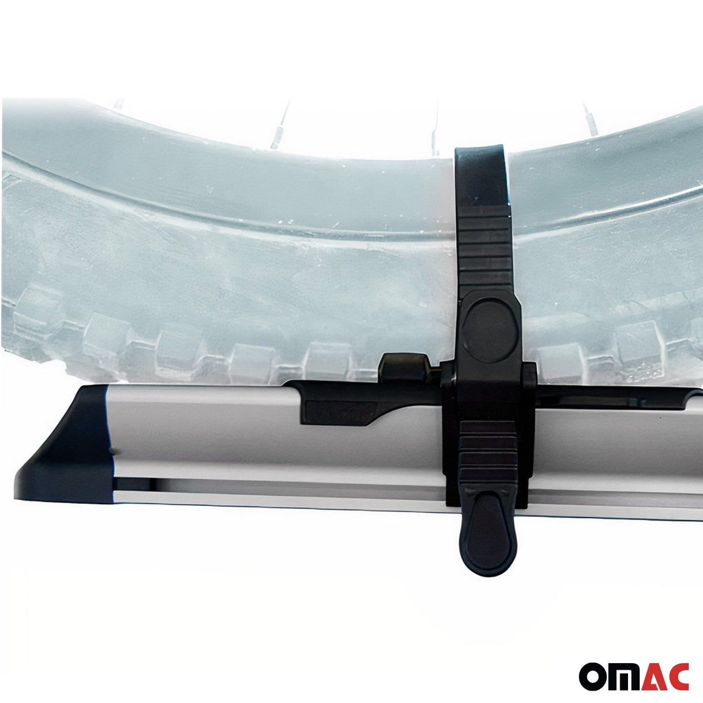 2x Fahrradträger Dachfahrradträger bis 17kg Aluminium Silber Fahrradhalter