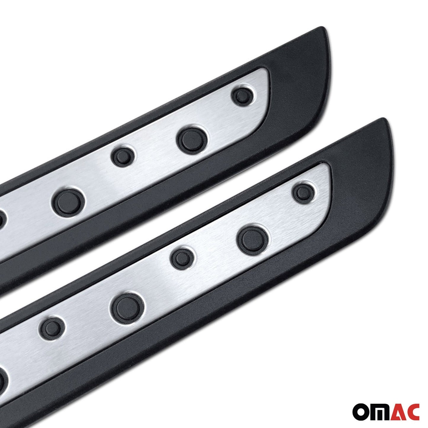 Ornamente prag ușă pentru VW Passat B8 2014-2021, plastic cromat, 2x