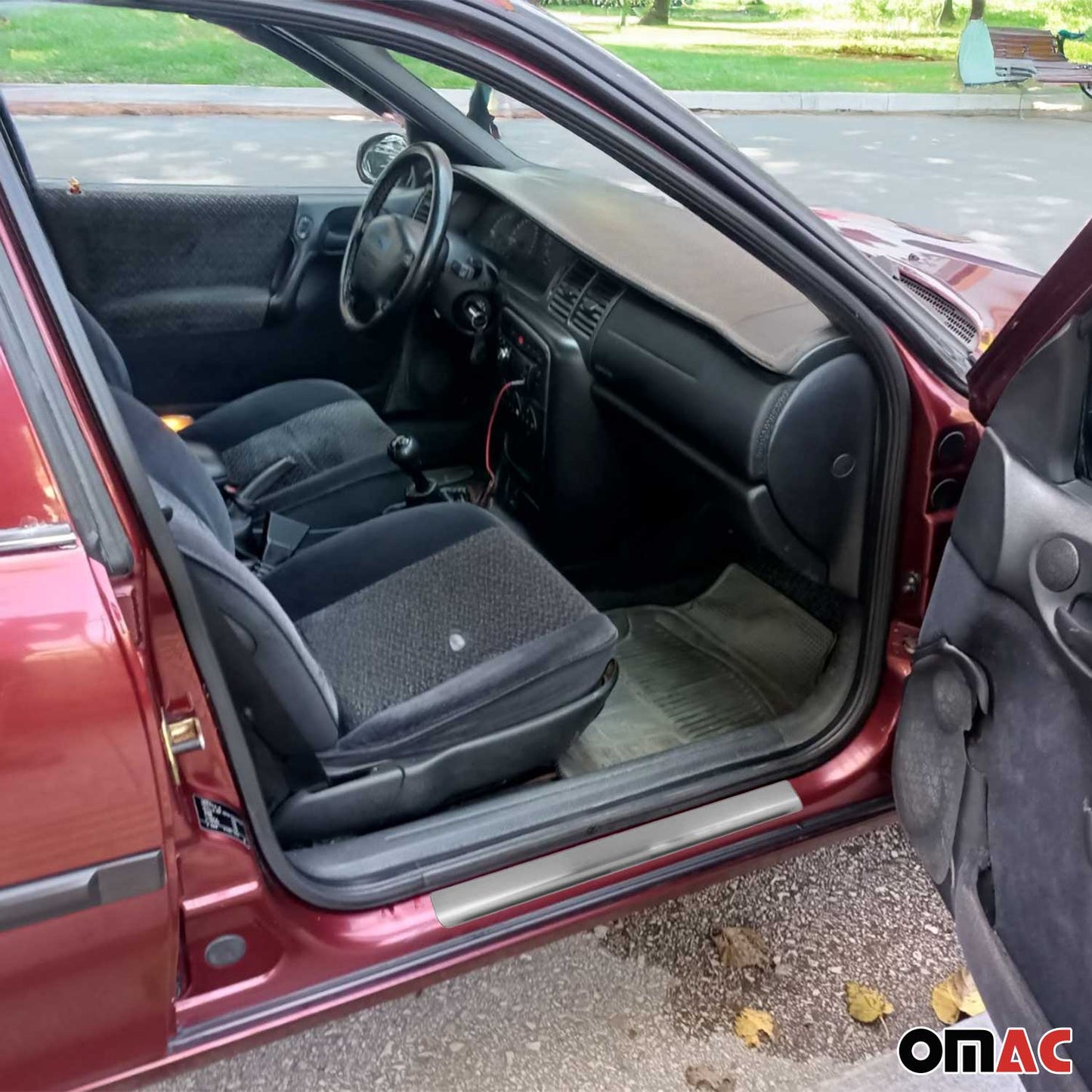 Einstiegsleisten Türschweller für Opel Vectra B 1995-2002 Edelstahl Silber 4tlg