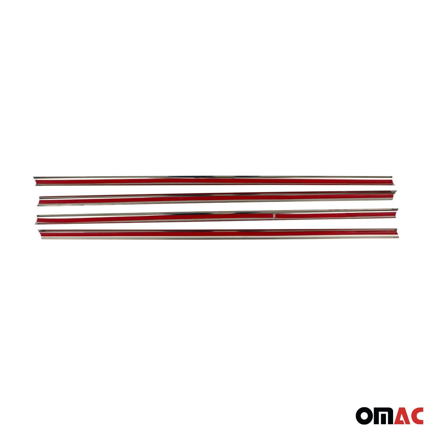 Benzi decorative pentru geamuri pentru Renault Megane 2002-2009 Estate/Limuzină, cromate