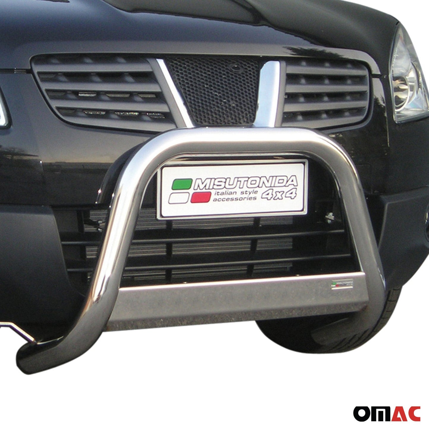 Frontbügel Frontschutzbügel für Nissan Qashqai 2007-2010 ø63mm Stahl Silber