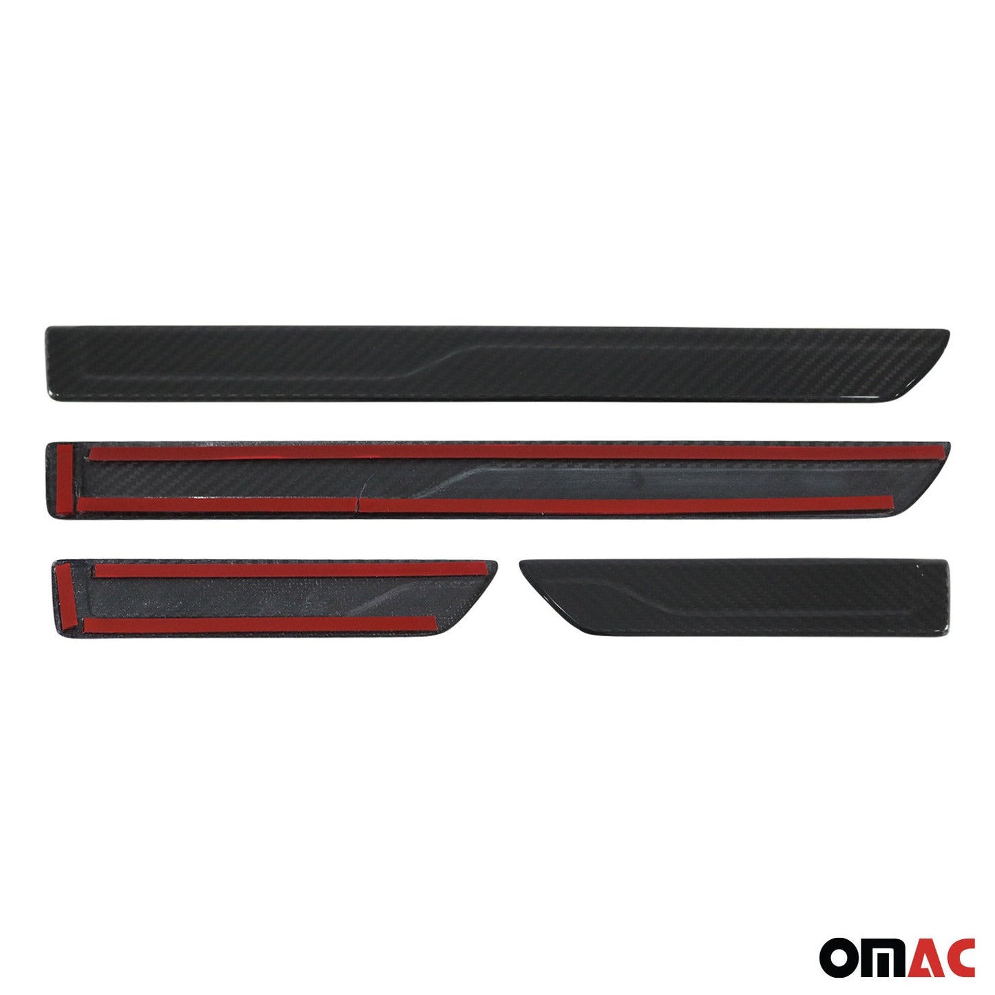 Einstiegsleisten für Hyundai Elantra 7 Stufenheck 2021-2025 Kohlefaser 4x