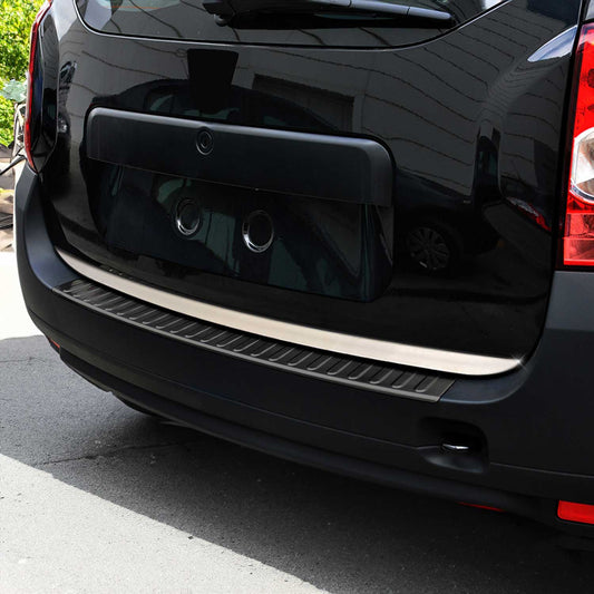 Ladekantenschutz Stoßstangenschutz für Dacia Duster 2010-2017 Edelstahl Dunkel