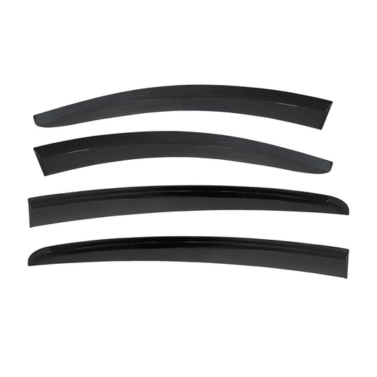 4x Windabweiser Regenabweiser für Ford Focus 2018-2025 Schrägheck Limo Dunkel