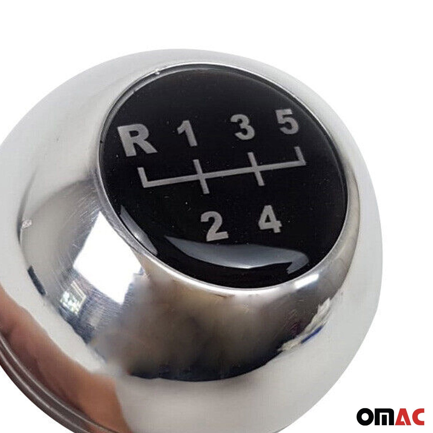 Schaltknauf Schaltknopf für VW Caddy 2003-2025 5/6 Gang Aluminium Silber