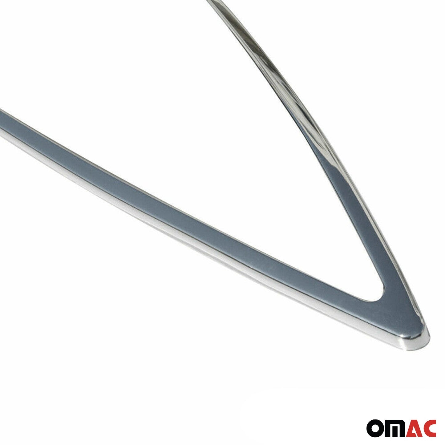 Listwy oświetleniowe tylne do Peugeota 206 1998-2009, chrom ABS srebrny, zestaw 2 szt.