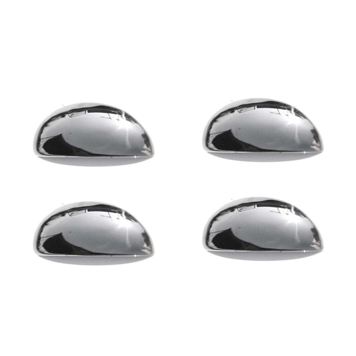 Osłona klamki, zaślepki klamek do Citroena C1 2005-2014 4-drzwiowego, stal nierdzewna, 4x