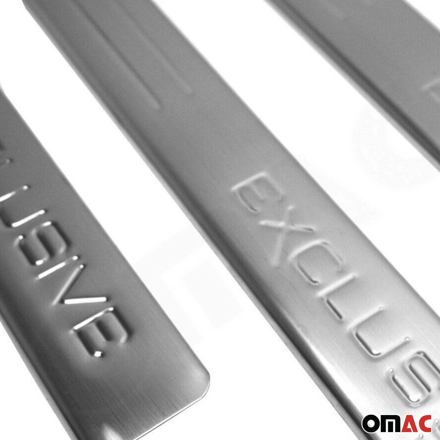 Ornamente prag uși exclusive pentru Skoda Yeti 2009-2017, oțel inoxidabil, 4x