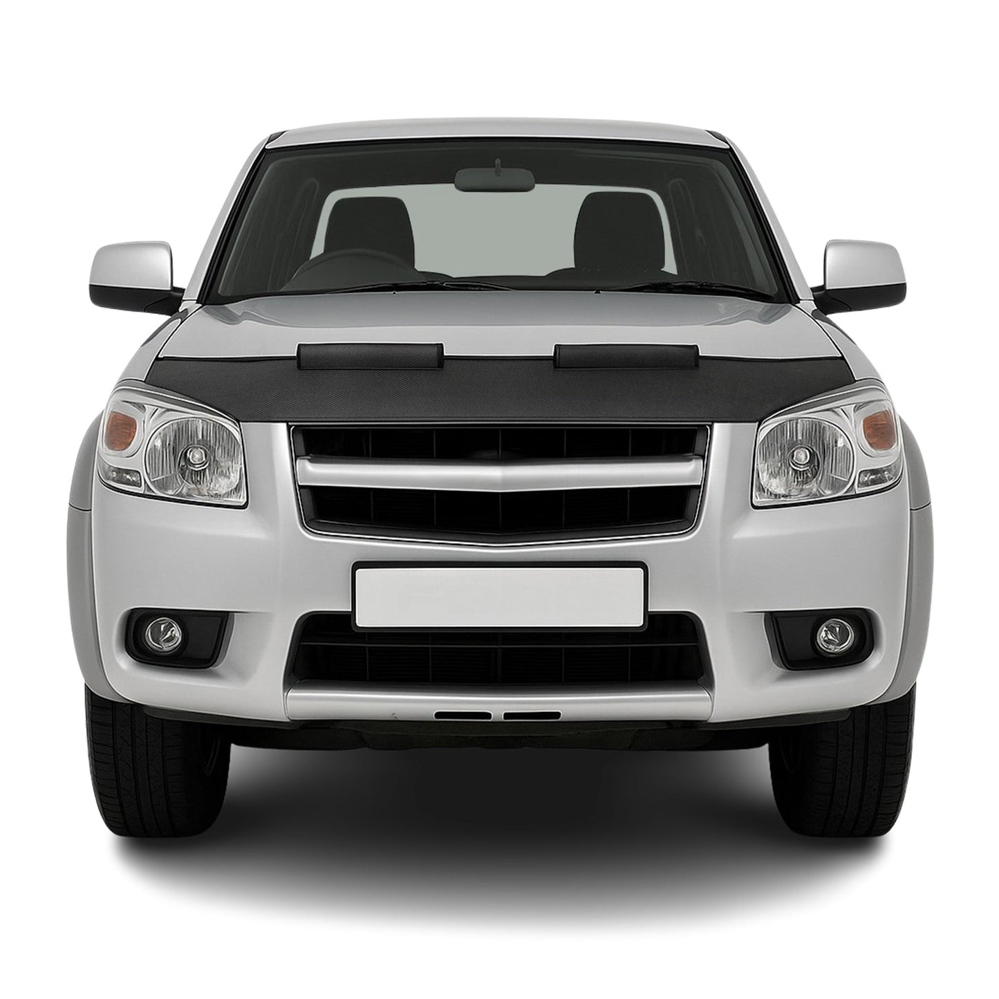 Haubenbra Steinschlagschutz Bonnet Bra für Ford Ranger 2006-2009 Carbon Halb