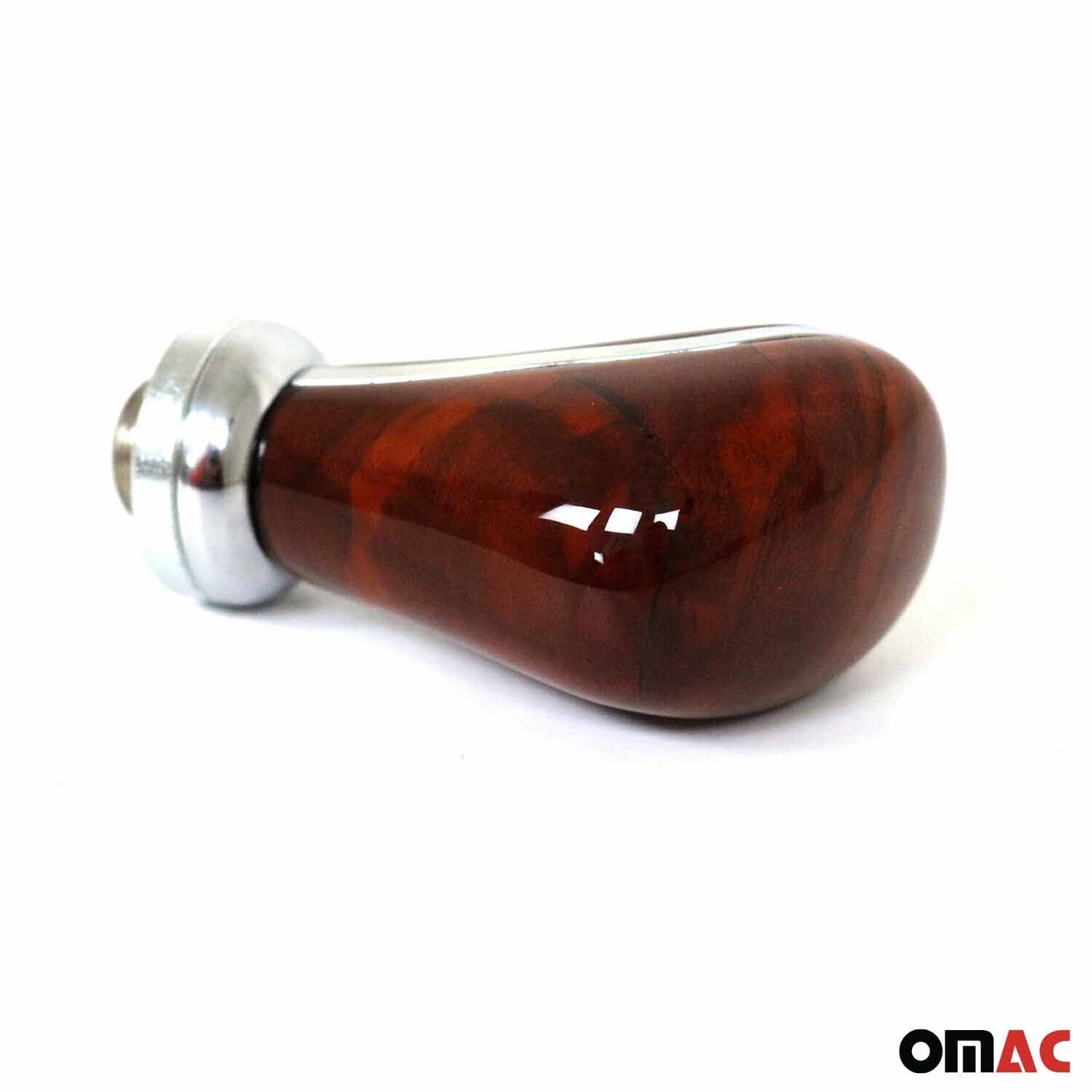 Schaltknauf für Mercedes W202 C208 C209 W210 W211 W220 R230 R170 Edelholz Chrom