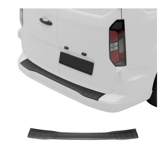 Osłona progu załadunkowego do Forda Transita Tourneo Custom V710 2023-2025, czarna, ABS