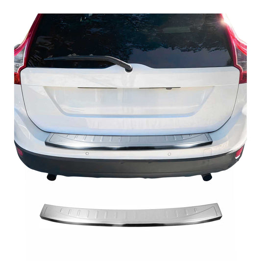 Ladekantenschutz Stoßstangenschutz für Volvo XC60 2008-2017 Edelstahl Gebürstet