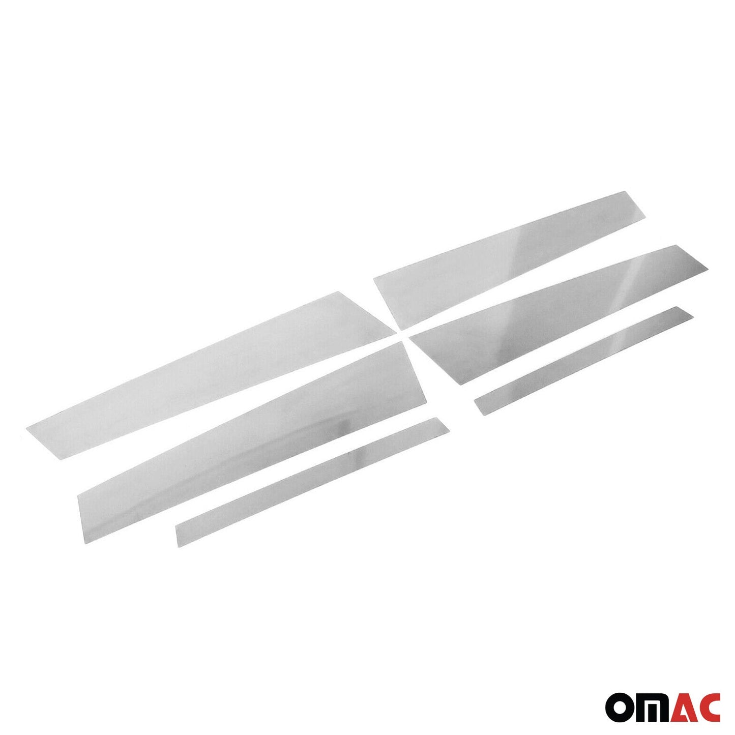 B-Säule C-Säule Türsäulen Verkleidung für Mercedes C Klasse W205 2015-2021 Chrom