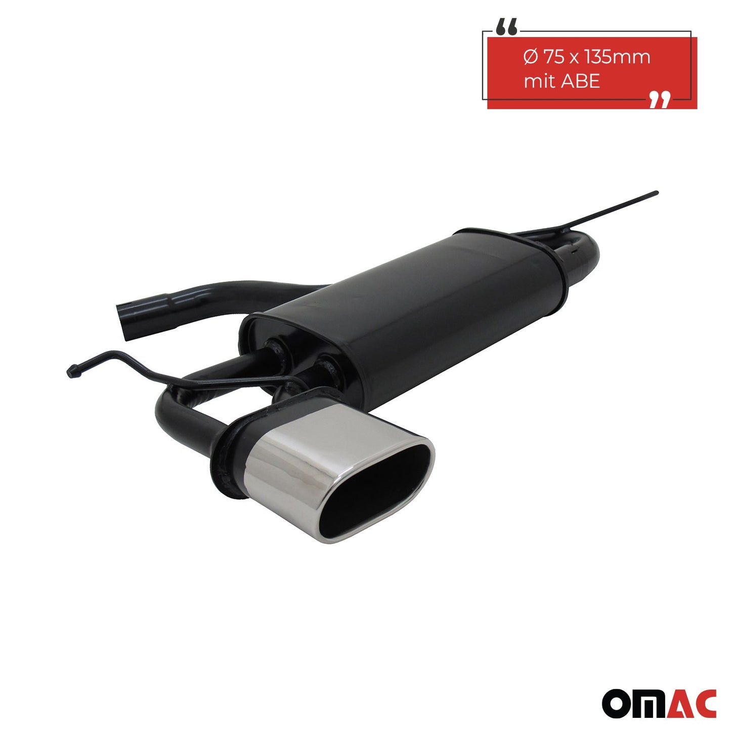 Novus Sportauspuff 2.0TSI für Audi A3 8P / VW Golf 5 GTi / VW Scirocco mit ABE