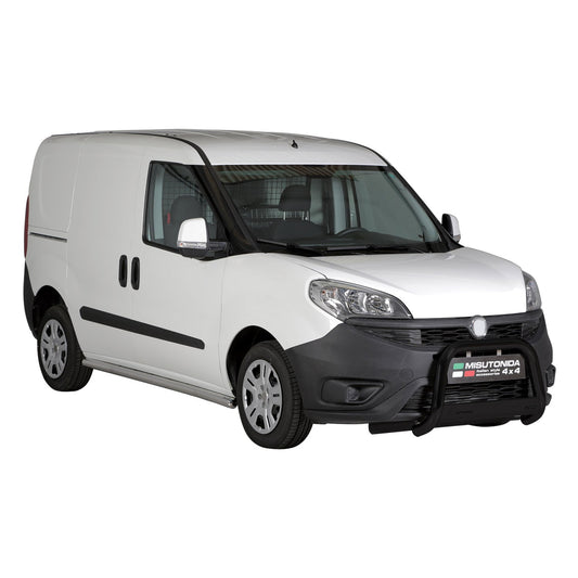Frontbügel Frontschutzbügel für Fiat Doblo 2015-2022 ø63mm Stahl Schwarz Schutz