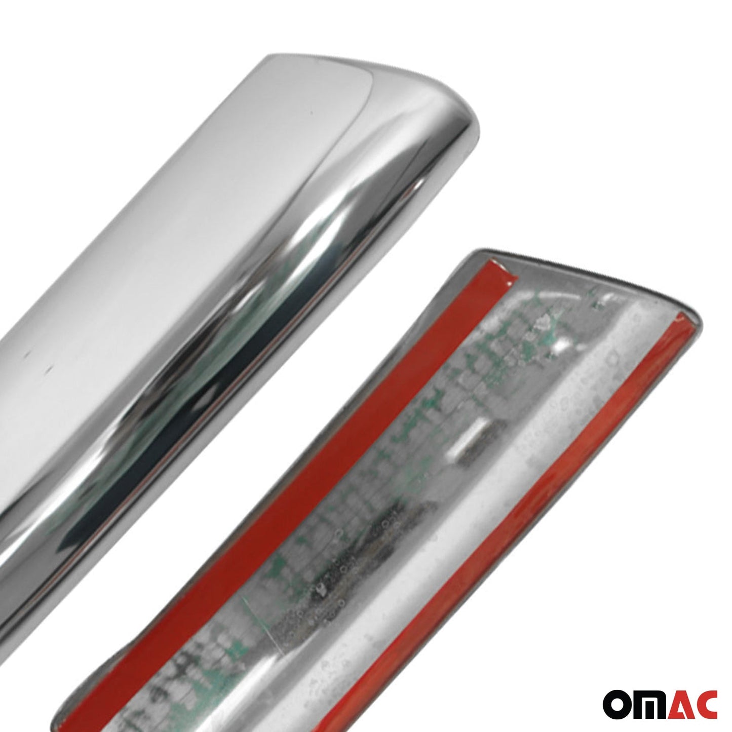 Ornamente mâner interior ușă, cromate, pentru VW T5 2003-2015, oțel inoxidabil, argintii, 2x