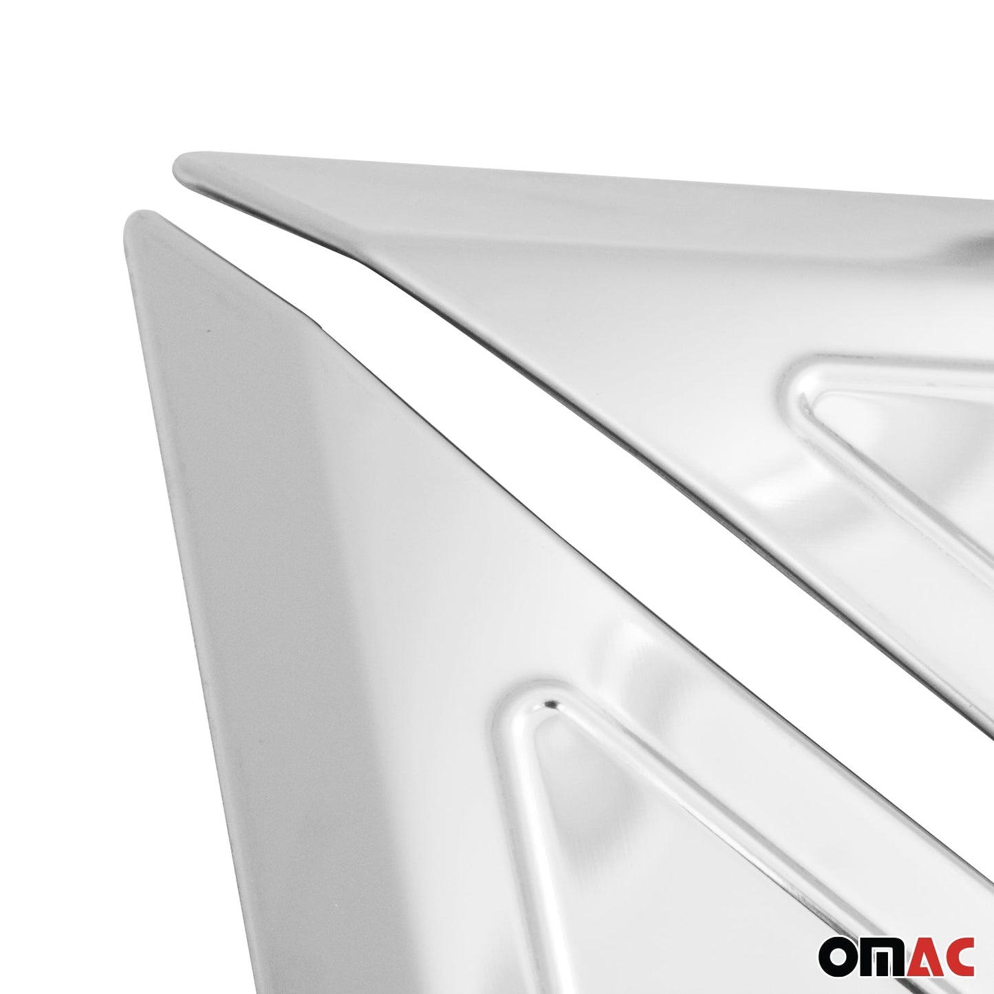 Ornamente triunghiulare geam pentru Mercedes Sprinter W906 2006-2018 oțel inoxidabil 2x