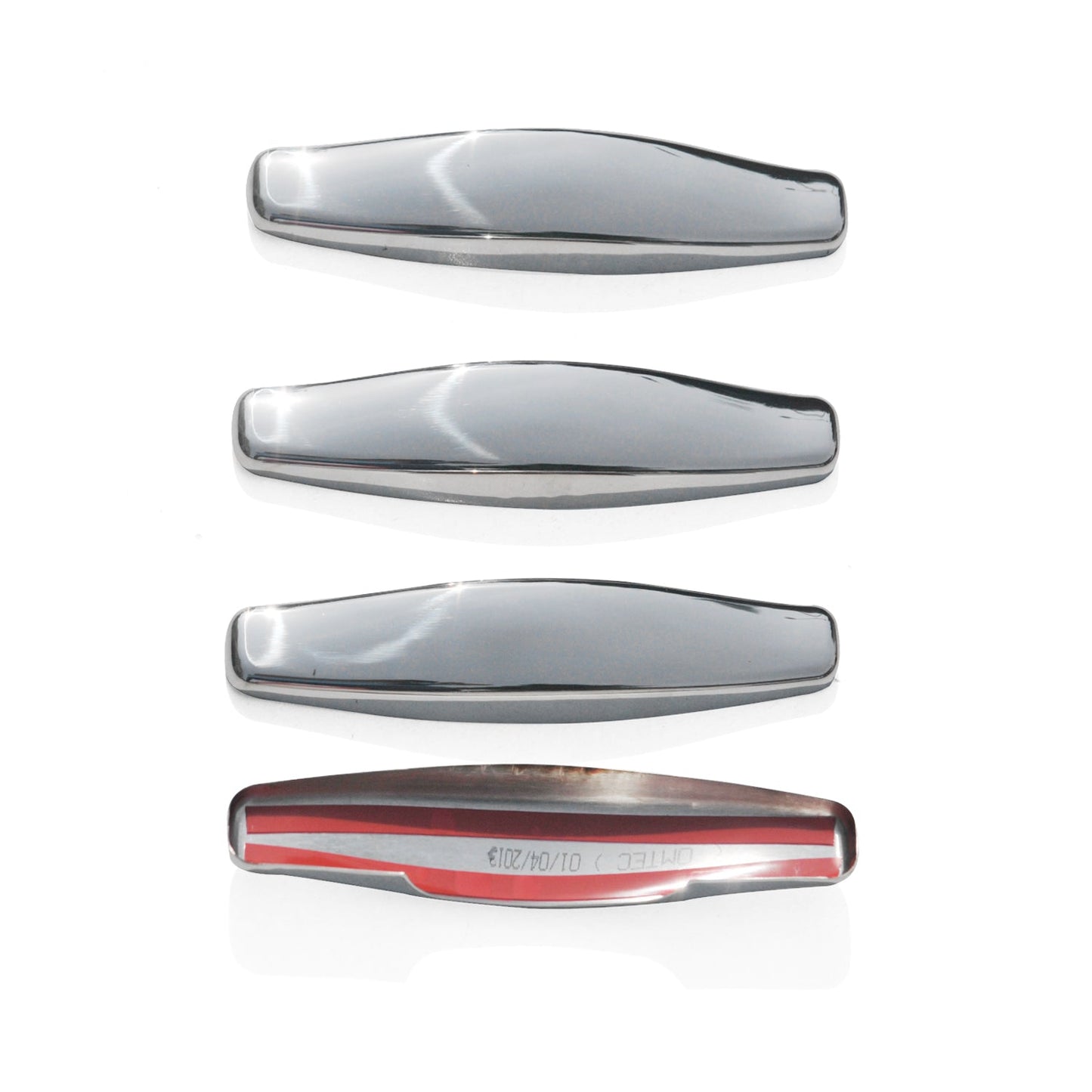 Türgriff Blende Türgriffkappen für Dacia Duster 2010-2018 Edelstahl Silber 4tlg