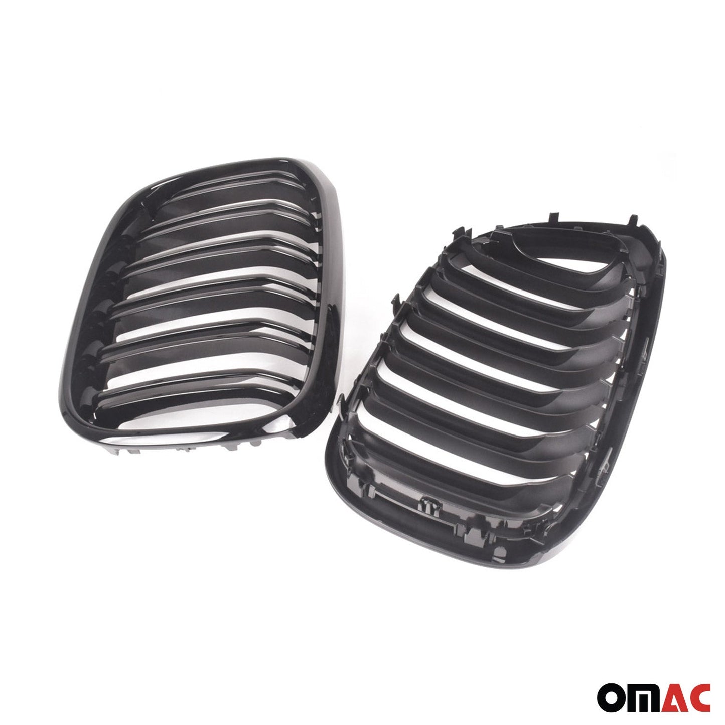 2018-2024 BMW X4 G02 Nieren Grill Kühlergrill Schwarz Glanz