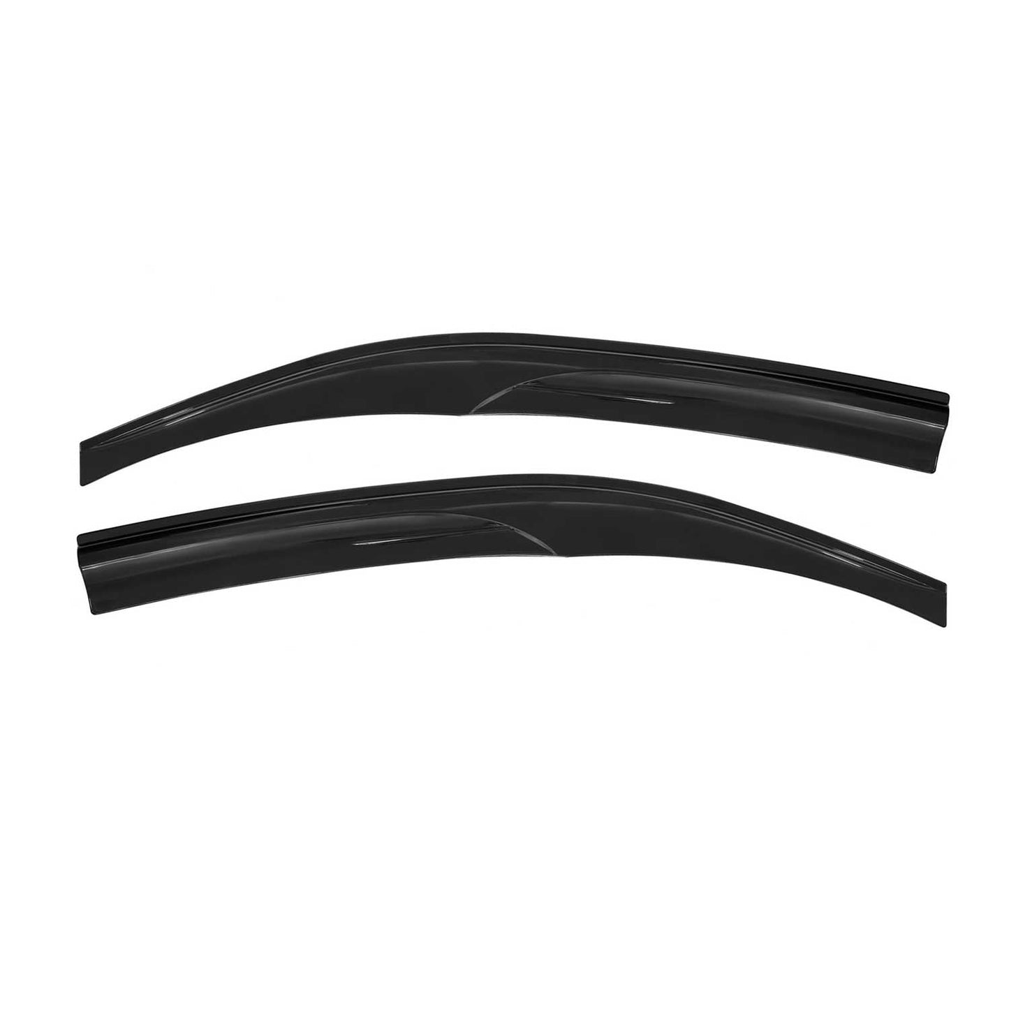 2x Windabweiser Regenabweiser für Peugeot Expert Traveller 3 2017-2025 Dunkel