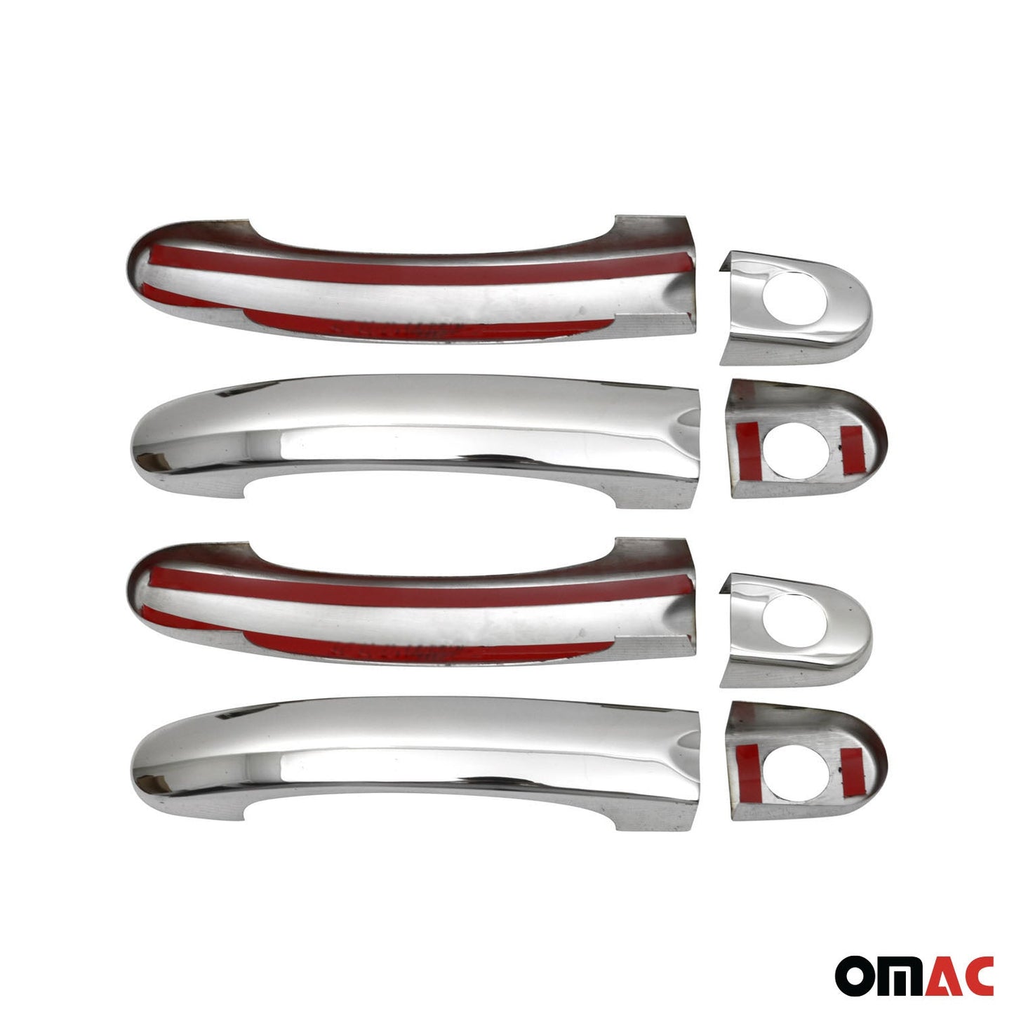 Türgriff Blende Türgriffkappen für VW Caravelle T5 2003-2015 4-Tür H4 Chrom 8tlg