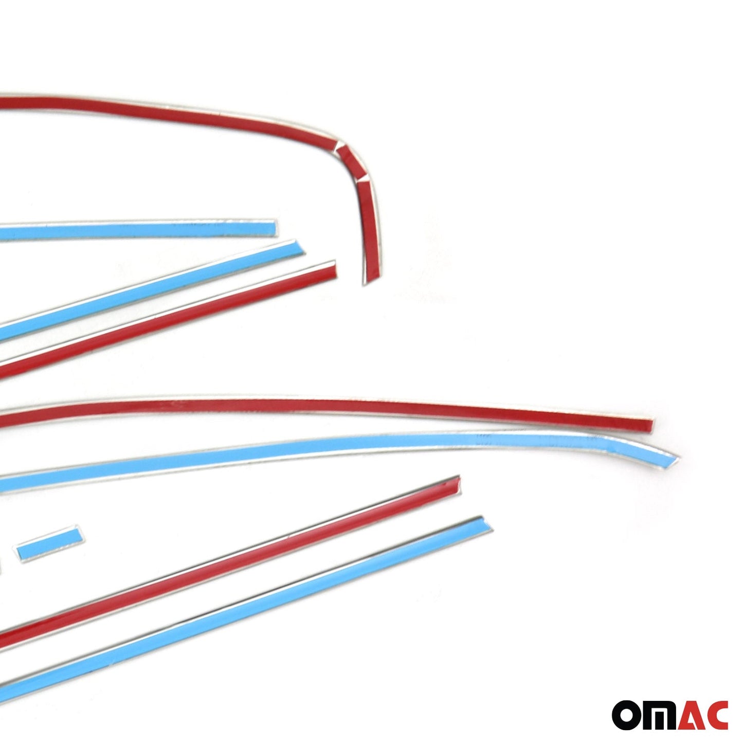 Fensterleisten Zierleisten für VW Tiguan mk2 2016-2024 Edelstahl Chrom 10tlg