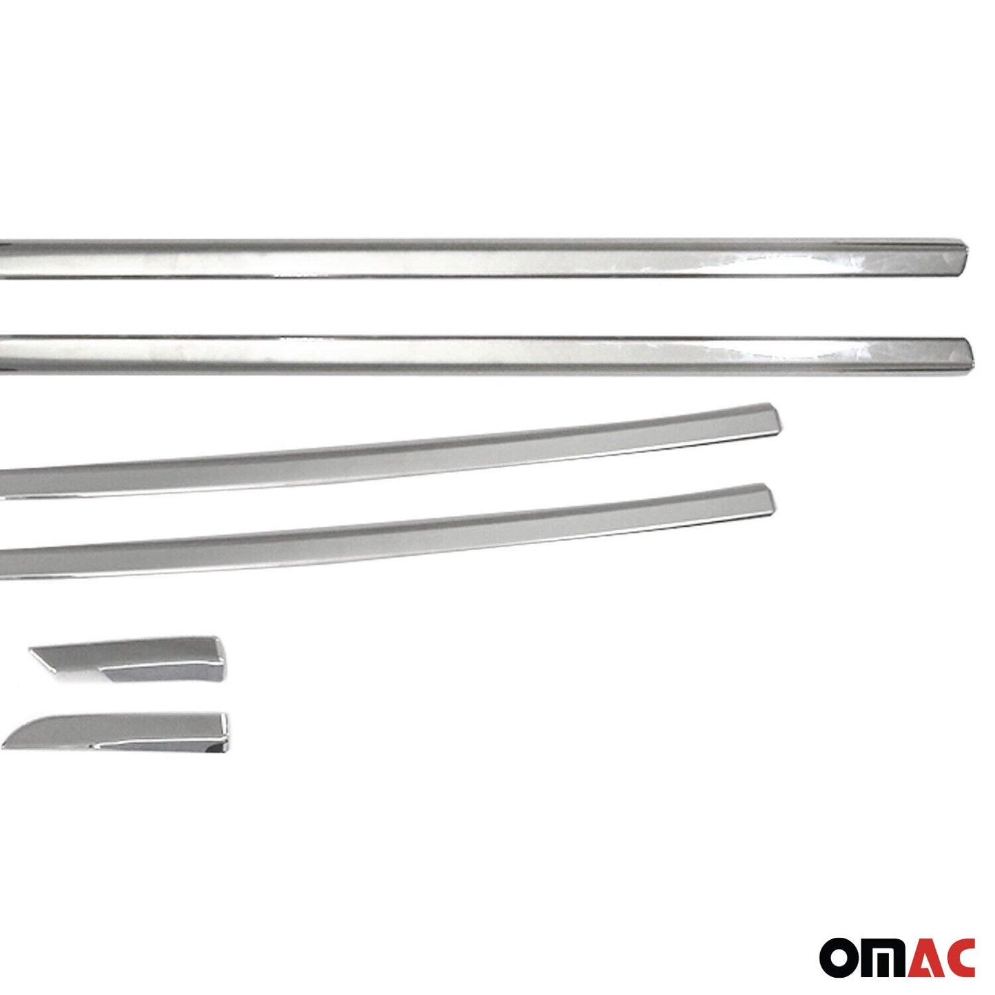 Fensterleisten Zierleisten für Renault Clio 2019-2025 Edelstahl Chrom 8tlg