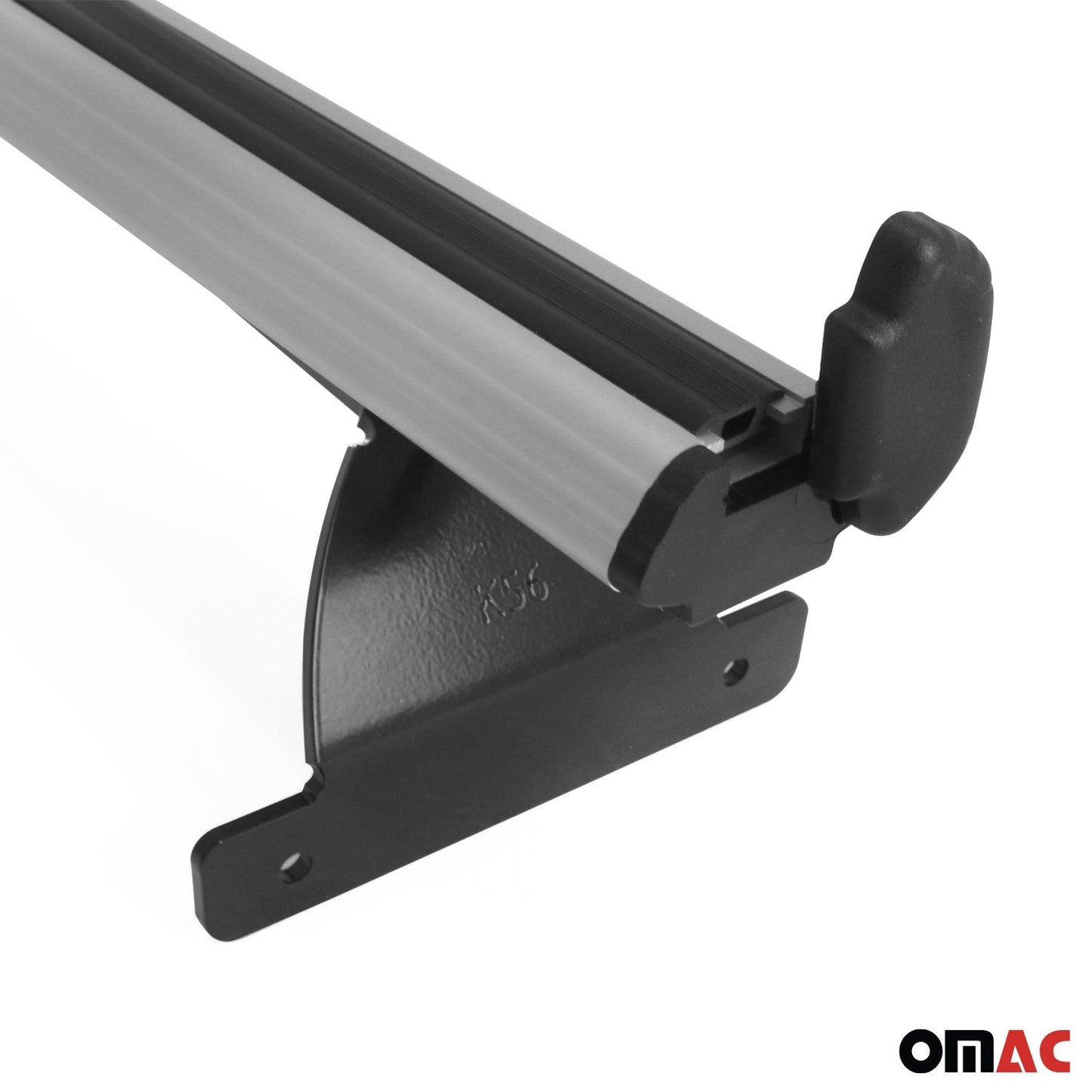 Dachträger Grundtäger für Jeep Compass 2017-2025 75kg Aluminium Silber 2x