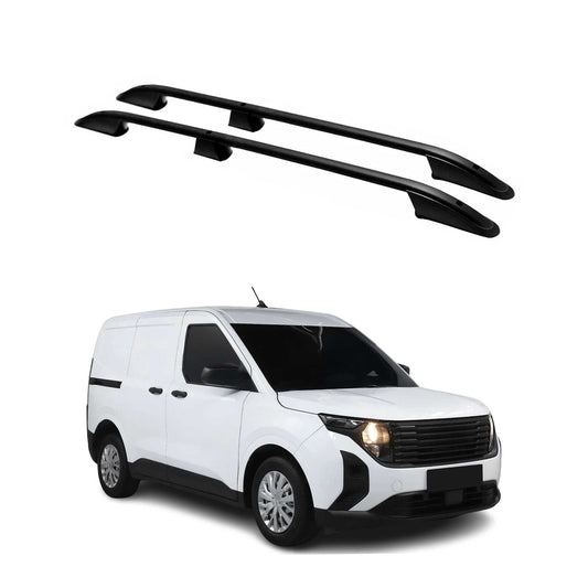 Dachreling Relingträger für Ford Tourneo Courier 2023-2025 Alu Schwarz 2 tlg