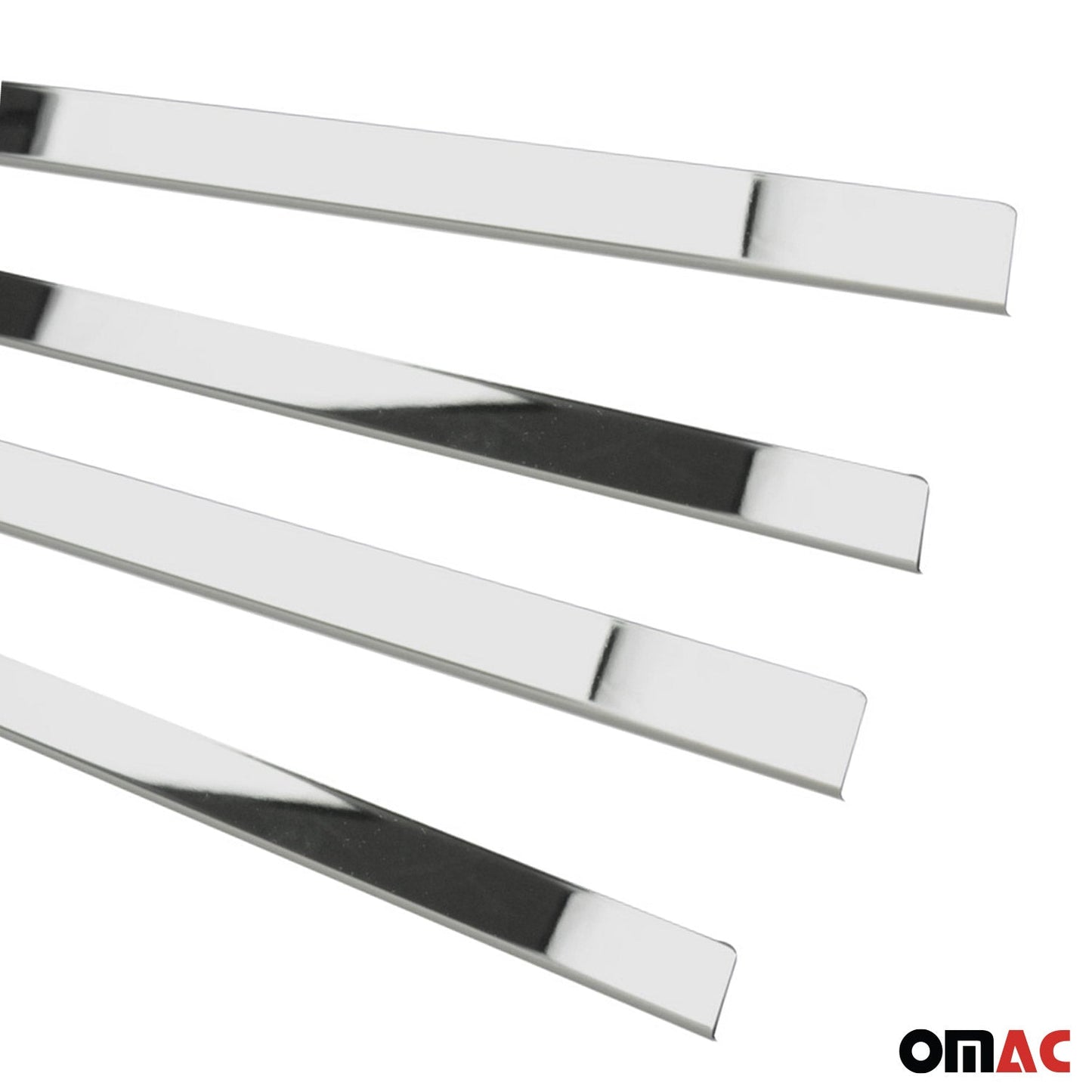 Fensterleisten Zierleisten für Nissan Navara D22 1998-2004 4 trg Edelstahl 4tlg