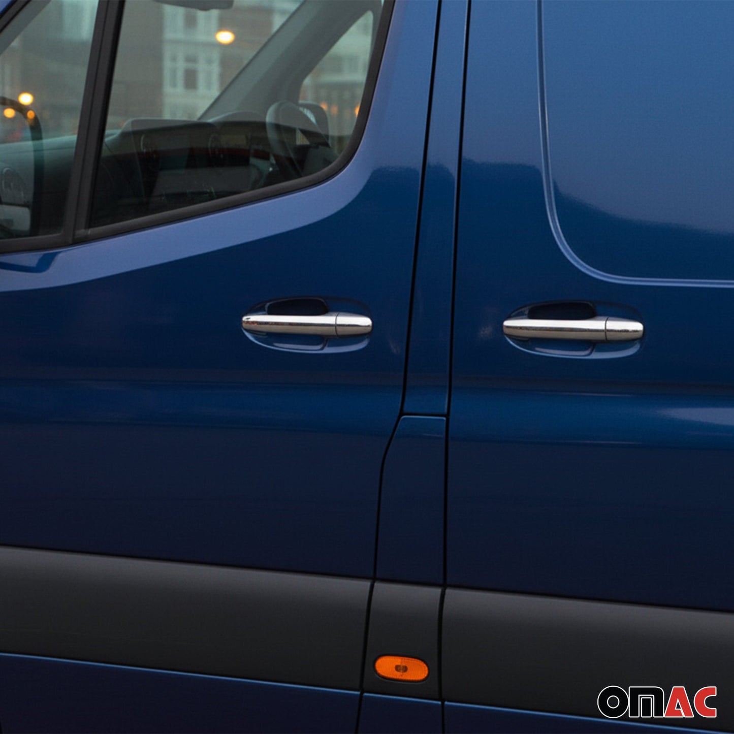 Türgriff Blende Türgriffkappen für Mercedes Sprinter 2018-2025 2Tür Edelstahl 4x