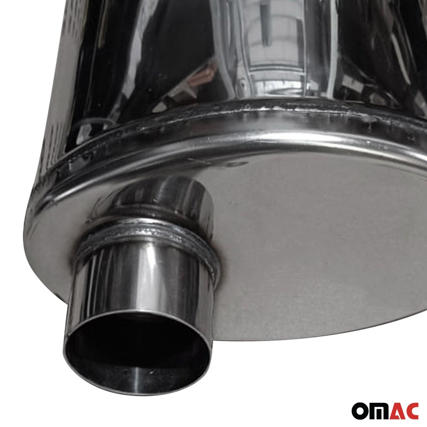 Ornamente eșapament oțel inoxidabil universal 135x220 mm 250 mm ø60 mm