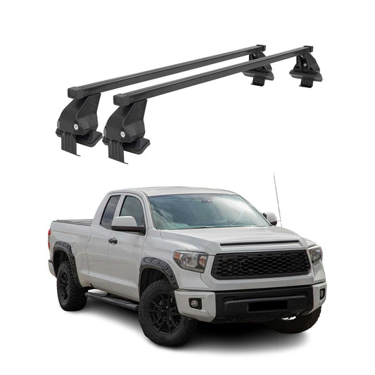 Menabo Dachträger für Toyota Tundra Double Cab mk2 2014-2021 FL 50kg Schwarz 2x